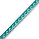 Ribbon text "Waves" Turquoise-blue